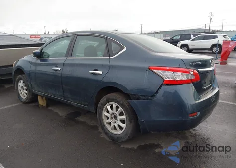 2014 Nissan Sentra Fe+ S/Fe+ Sv/S/Sl/Sr/Sv из США, поврежденный, VIN 3N1AB7AP1EL671113